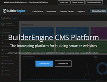 Tablet Screenshot of builderengine.org